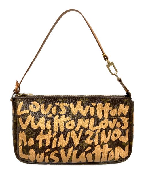 LOUIS VUITTON（ルイ ヴィトン）LOUIS VUITTON (ルイ ヴィトン) モノグラム･グラフィティ ポシェット･アクセソワールの古着・服飾アイテム