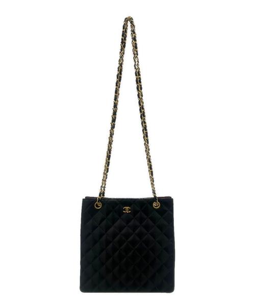 CHANEL（シャネル）CHANEL (シャネル) マトラッセ27 ブラック×ゴールド金具 サイズ:27の古着・服飾アイテム