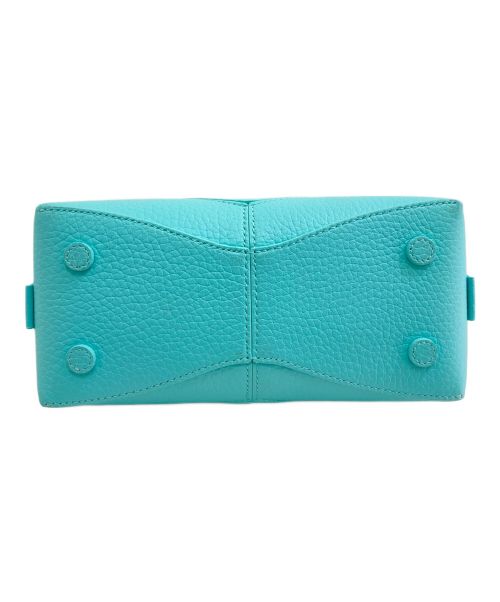 TIFFANY & Co.（ティファニー）TIFFANY & Co. (ティファニー) RTTミニトートバッグ ブルー サイズ:ミニの古着・服飾アイテム