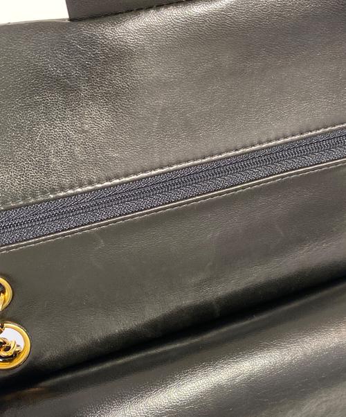 CHANEL（シャネル）CHANEL (シャネル) マトラッセ23 Wフラップチェーンショルダーバッグ ブラック サイズ:23の古着・服飾アイテム