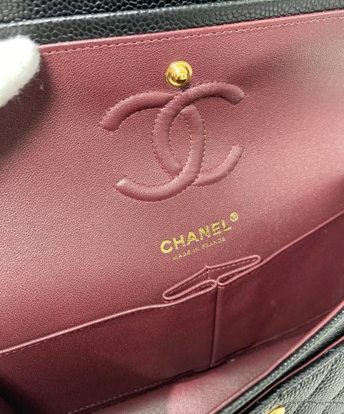 CHANEL（シャネル）CHANEL (シャネル) Wフラップチェーンショルダーバッグ ブラック サイズ:23の古着・服飾アイテム