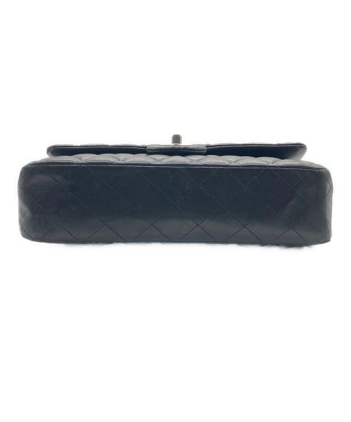 CHANEL（シャネル）CHANEL (シャネル) マトラッセ25/Wフラップチェーンショルダーバッグ ブラック サイズ:25の古着・服飾アイテム