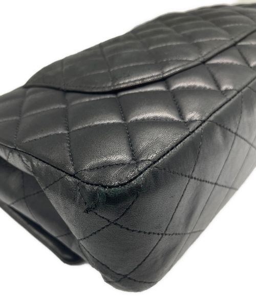 CHANEL（シャネル）CHANEL (シャネル) マトラッセ25/Wフラップチェーンショルダーバッグ ブラック サイズ:25の古着・服飾アイテム