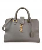 Saint Laurent Parisサンローランパリ）の古着「ベイビーカバスショルダーバッグ」｜グレー