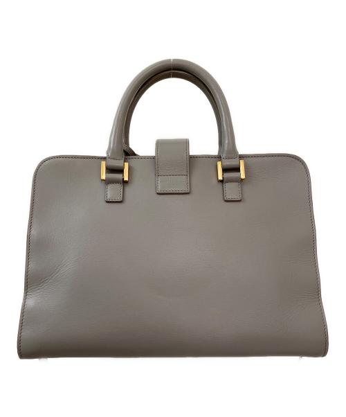 Saint Laurent Paris（サンローランパリ）Saint Laurent Paris (サンローランパリ) ベイビーカバスショルダーバッグ グレーの古着・服飾アイテム