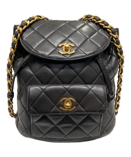 CHANEL（シャネル）CHANEL (シャネル) マトラッセリュック ブラック サイズ:-の古着・服飾アイテム