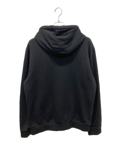 FENDI（フェンディ）FENDI (フェンディ) 裏起毛ジップパーカー ブラック サイズ:XLの古着・服飾アイテム