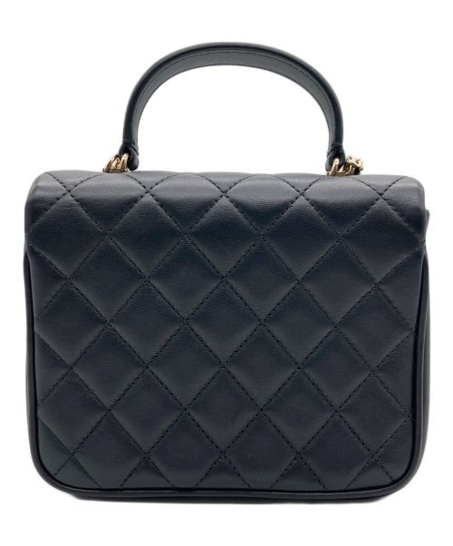 CHANEL（シャネル）CHANEL (シャネル) トレンディCC マトラッセ トップハンドル チェーンショルダーバッグ ブラック サイズ:-の古着・服飾アイテム
