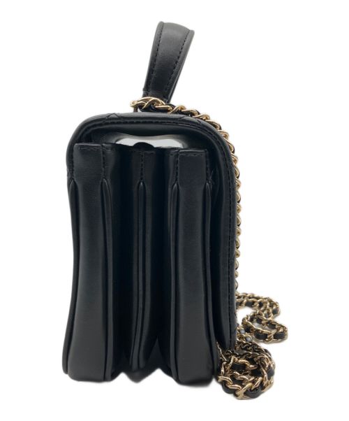 CHANEL（シャネル）CHANEL (シャネル) トレンディCC マトラッセ トップハンドル チェーンショルダーバッグ ブラック サイズ:-の古着・服飾アイテム