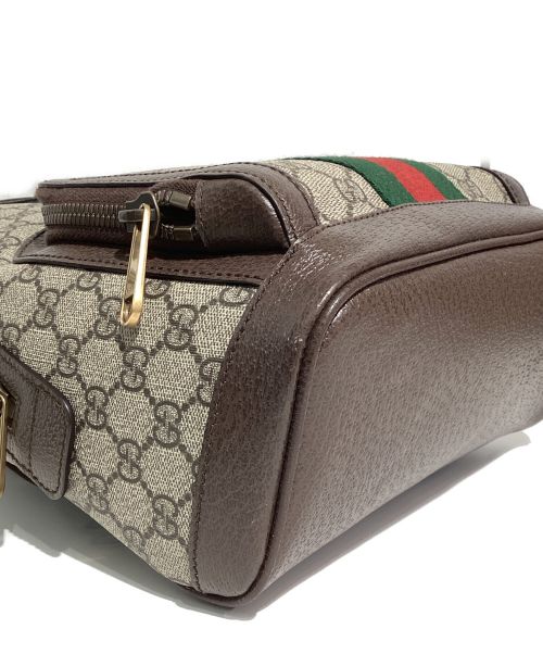 GUCCI（グッチ）GUCCI (グッチ) オフィディア GG スモール バックパック ベージュ サイズ:スモールの古着・服飾アイテム