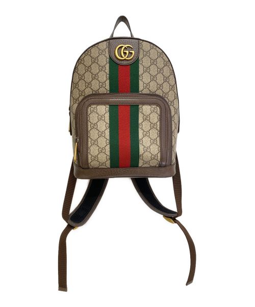 GUCCI（グッチ）GUCCI (グッチ) オフィディア GG スモール バックパック ベージュ サイズ:スモールの古着・服飾アイテム