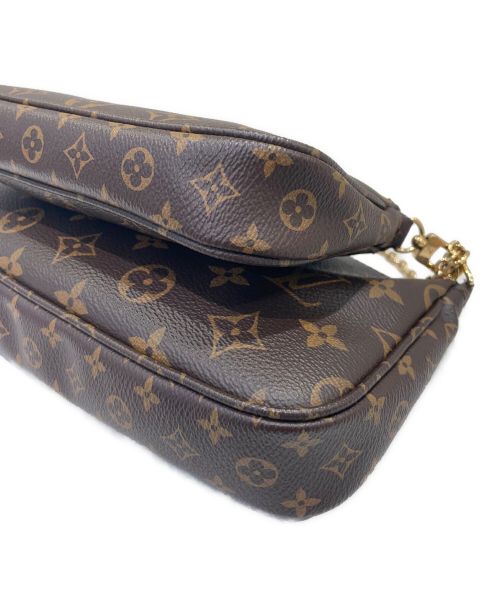LOUIS VUITTON（ルイ ヴィトン）LOUIS VUITTON (ルイ ヴィトン) ミュルティ･ポシェット･アクセソワール ローズクレールの古着・服飾アイテム