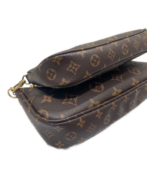 LOUIS VUITTON（ルイ ヴィトン）LOUIS VUITTON (ルイ ヴィトン) ミュルティ･ポシェット･アクセソワール ローズクレールの古着・服飾アイテム