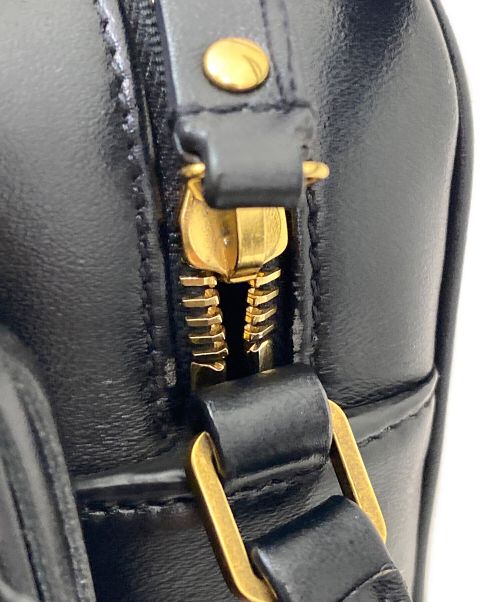 Saint Laurent Paris（サンローランパリ）Saint Laurent Paris (サンローランパリ) ショルダーカメラバッグ ブラックの古着・服飾アイテム