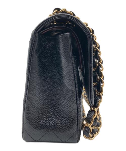 CHANEL（シャネル）CHANEL (シャネル) マトラッセ 25 / Wフラップチェーンショルダーバッグ ブラック サイズ:25の古着・服飾アイテム