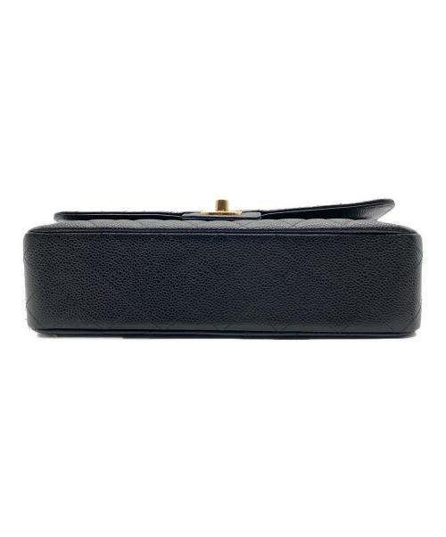 CHANEL（シャネル）CHANEL (シャネル) マトラッセ 25 / Wフラップチェーンショルダーバッグ ブラック サイズ:25の古着・服飾アイテム