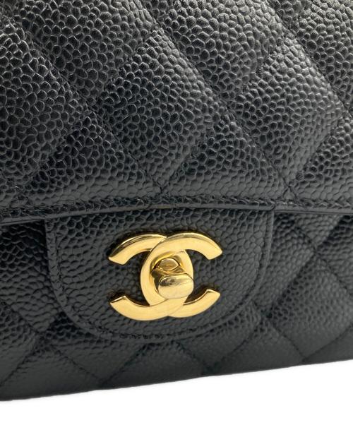 CHANEL（シャネル）CHANEL (シャネル) マトラッセ 25 / Wフラップチェーンショルダーバッグ ブラック サイズ:25の古着・服飾アイテム