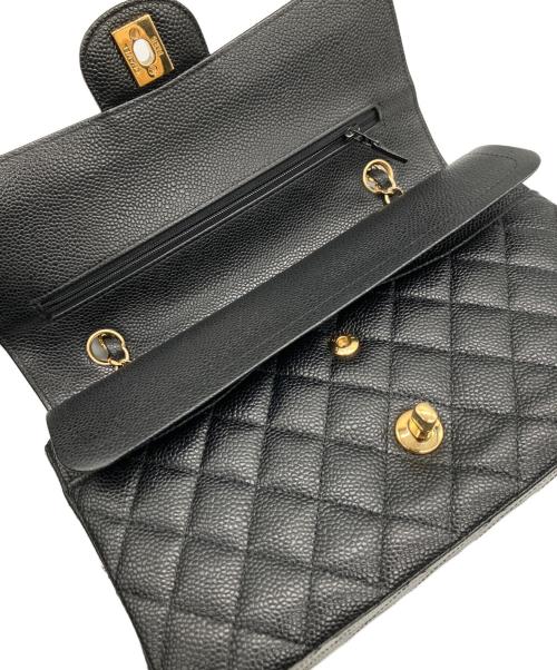 CHANEL（シャネル）CHANEL (シャネル) マトラッセ 25 / Wフラップチェーンショルダーバッグ ブラック サイズ:25の古着・服飾アイテム