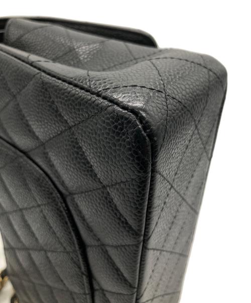 CHANEL（シャネル）CHANEL (シャネル) マトラッセ 25 / Wフラップチェーンショルダーバッグ ブラック サイズ:25の古着・服飾アイテム