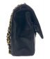 中古・古着 CHANEL (シャネル) マトラッセ25/Wフラップチェーンショルダーバッグ ブラック サイズ:25：510000円