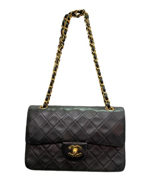 CHANEL（シャネル）CHANEL (シャネル) Wフラップ マトラッセ 23 ブラック サイズ:23の古着・服飾アイテム