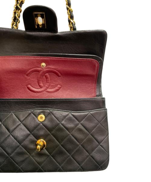 CHANEL（シャネル）CHANEL (シャネル) Wフラップ マトラッセ 23 ブラック サイズ:23の古着・服飾アイテム