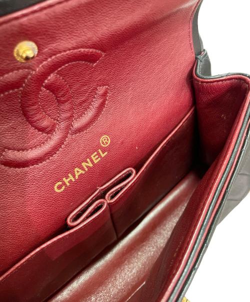 CHANEL（シャネル）CHANEL (シャネル) Wフラップ マトラッセ 23 ブラック サイズ:23の古着・服飾アイテム