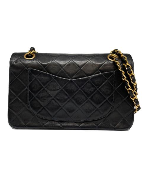 CHANEL（シャネル）CHANEL (シャネル) Wフラップ マトラッセ 23 ブラック サイズ:23の古着・服飾アイテム