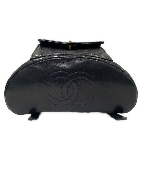 CHANEL（シャネル）CHANEL (シャネル) ヴィンテージ マトラッセ リュック ブラックの古着・服飾アイテム