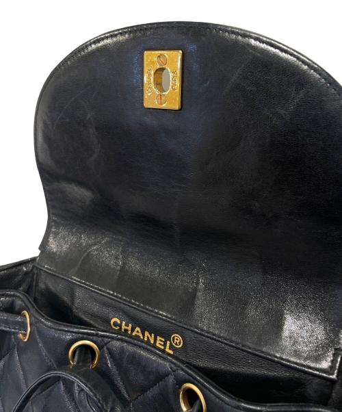 CHANEL（シャネル）CHANEL (シャネル) ヴィンテージ マトラッセ リュック ブラックの古着・服飾アイテム
