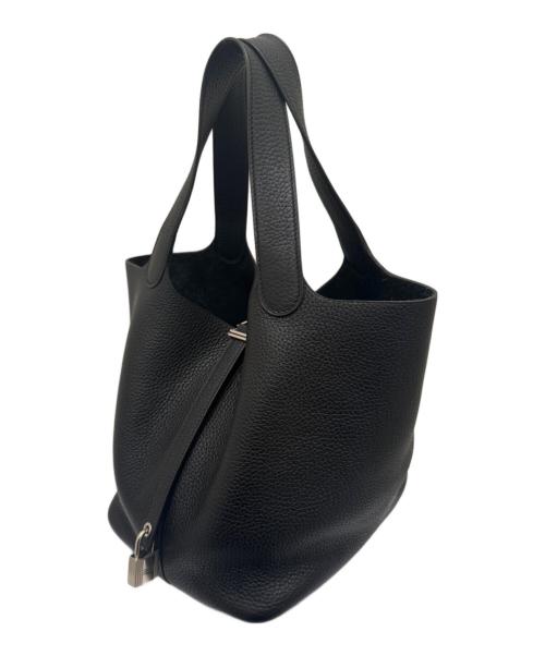 HERMES（エルメス）HERMES (エルメス) ピコタンロック MM  ブラック サイズ:MMの古着・服飾アイテム