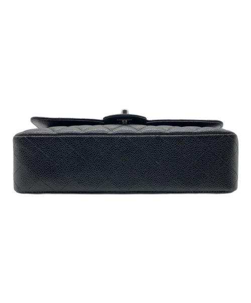 CHANEL（シャネル）CHANEL (シャネル) マトラッセ25/Wフラップチェーンショルダーバッグ ブラック サイズ:25の古着・服飾アイテム