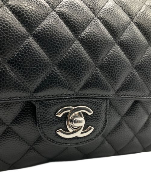 CHANEL（シャネル）CHANEL (シャネル) マトラッセ25/Wフラップチェーンショルダーバッグ ブラック サイズ:25の古着・服飾アイテム
