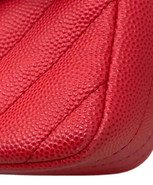 CHANEL（シャネル）CHANEL (シャネル) シェブロン ショルダーバッグ ピンクの古着・服飾アイテム