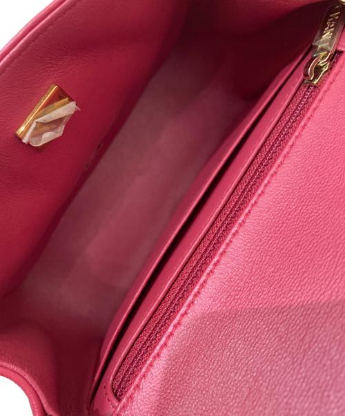 CHANEL（シャネル）CHANEL (シャネル) マトラッセチェーンショルダーバッグ ピンクの古着・服飾アイテム