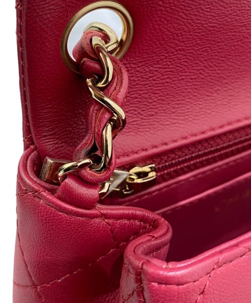 CHANEL（シャネル）CHANEL (シャネル) マトラッセチェーンショルダーバッグ ピンクの古着・服飾アイテム