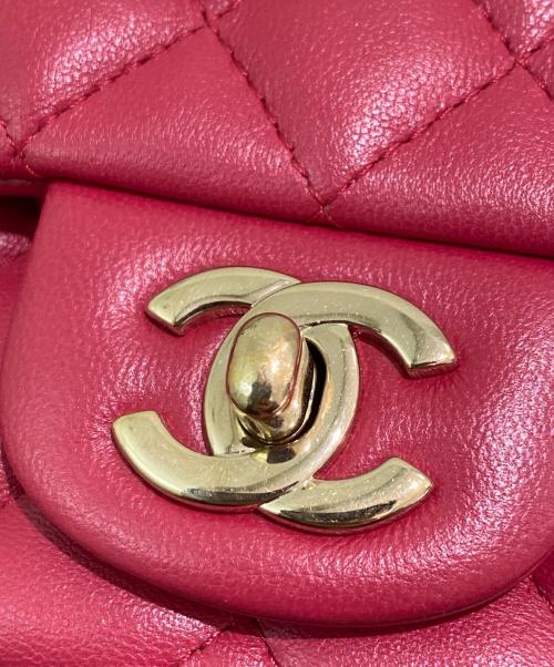 CHANEL（シャネル）CHANEL (シャネル) マトラッセチェーンショルダーバッグ ピンクの古着・服飾アイテム