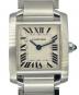 Cartier（カルティエ）の古着「タンクフランセーズ SM Ref.W51008Q3」｜アイボリー文字盤