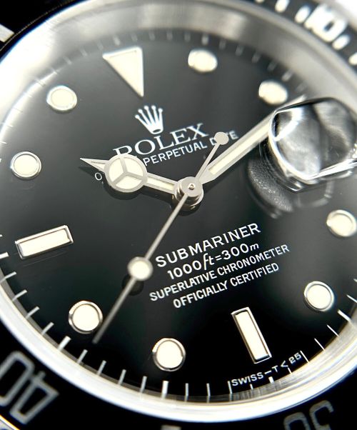 ROLEX（ロレックス）ROLEX (ロレックス) サブマリーナデイト Submariner Date Ref.16610 黒文字盤 サイズ:40mmの古着・服飾アイテム
