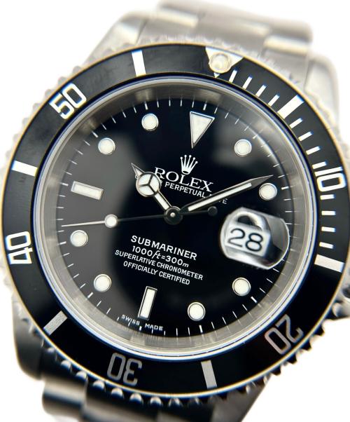 ROLEX（ロレックス）ROLEX (ロレックス) サブマリーナデイト Submariner Date Ref.16610 サイズ:40mmの古着・服飾アイテム