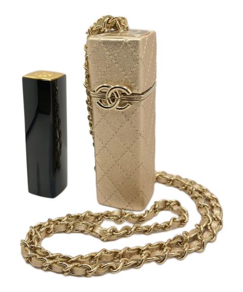 CHANEL（シャネル）CHANEL (シャネル) CHANEL リップケース ゴールド 未使用品の古着・服飾アイテム