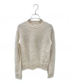 HERMESエルメス）の古着「Hロゴニット」｜ベージュ