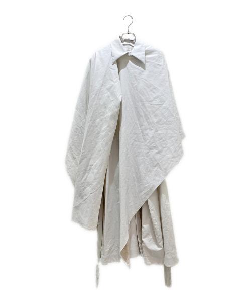 THE ROW（ザ ロウ）THE ROW (ザ ロウ) リネンコーティングコート ホワイト サイズ:XSの古着・服飾アイテム