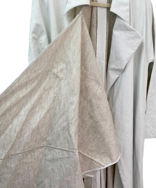 THE ROW（ザ ロウ）THE ROW (ザ ロウ) リネンコーティングコート ホワイト サイズ:XSの古着・服飾アイテム