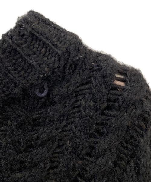 CECILIE BAHNSEN（セシリーバンセン）CECILIE BAHNSEN (セシリーバンセン) ケーブルニット ブラック サイズ:XSの古着・服飾アイテム