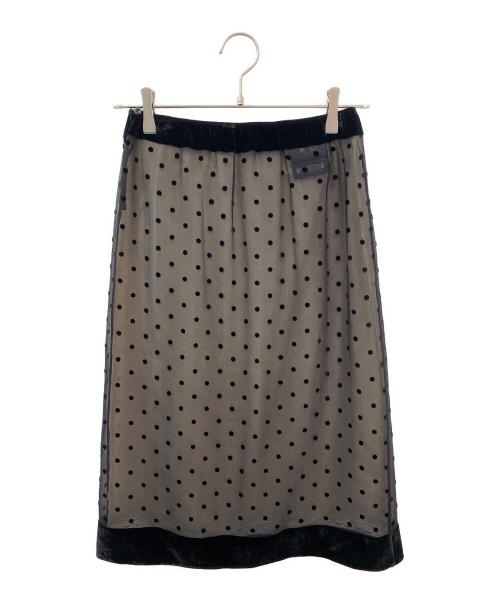 PRADA（プラダ）PRADA (プラダ) チュールスカート ブラック サイズ:36の古着・服飾アイテム