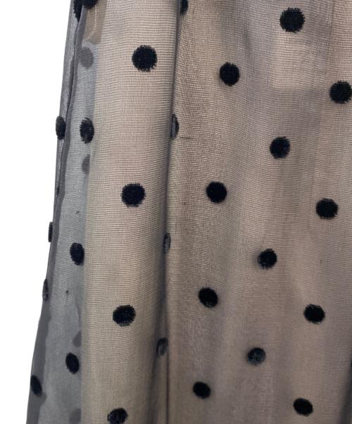 PRADA（プラダ）PRADA (プラダ) チュールスカート ブラック サイズ:36の古着・服飾アイテム