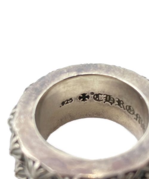 CHROME HEARTS（クロムハーツ）CHROME HEARTS (クロムハーツ) ピートパンクダブルリング サイズ:19号の古着・服飾アイテム