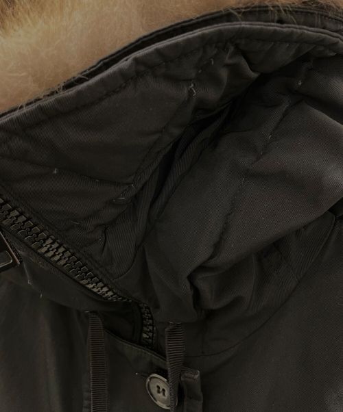 MONCLER（モンクレール）MONCLER (モンクレール) MONTICOLE/ダウンコート ブラック サイズ:1の古着・服飾アイテム