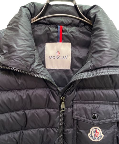 MONCLER（モンクレール）MONCLER (モンクレール) GLYCINE/ダウンベスト ブラック サイズ:1の古着・服飾アイテム